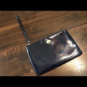 Sparkly Kate spade wristlet
